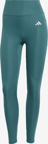 Pantalon de sport 'Optime Essentials' ADIDAS PERFORMANCE en vert : devant