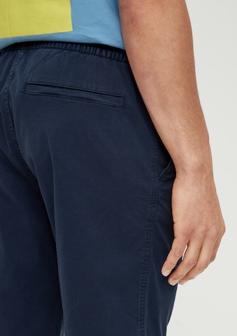 Regular Pantalon QS en bleu