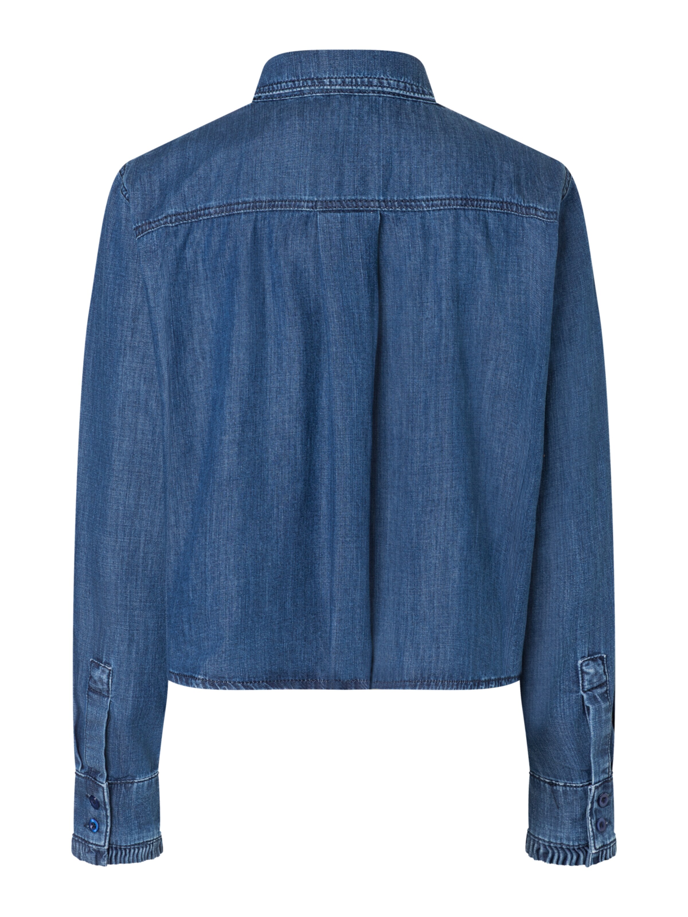 MORE & MORE Bluse in Blau