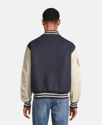 AÉROPOSTALE Between-season jacket 'VARSITY' in Blue