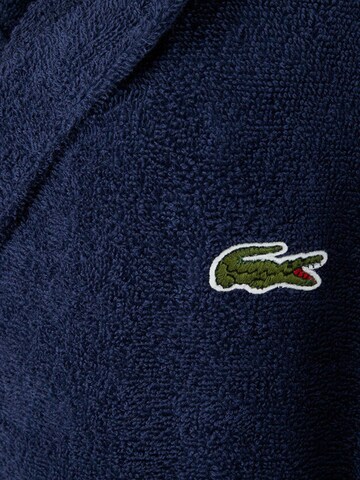 LACOSTE Long Bathrobe 'LOPEN' in Blue