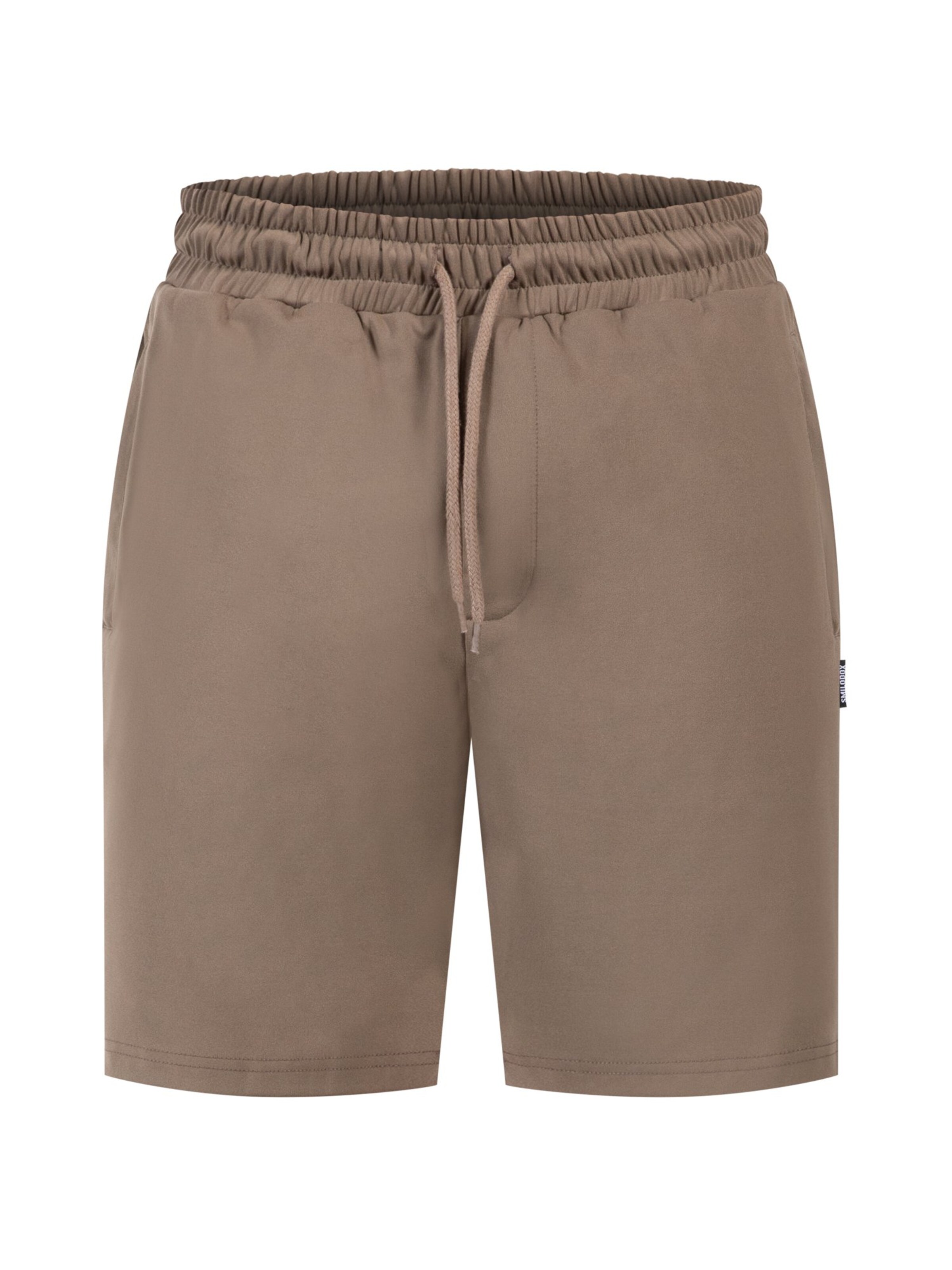 Smilodox Regular Sports trousers in Beige: front