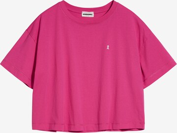 ARMEDANGELS T-Shirt 'Alberta' in Pink: predná strana
