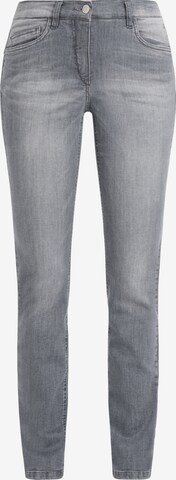 Coupe slim Jean 'Adrian' Recover Pants en gris : devant