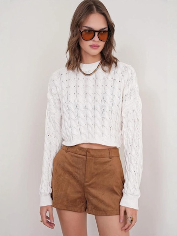 Pullover 'Pullover' di MixRay in beige: frontale