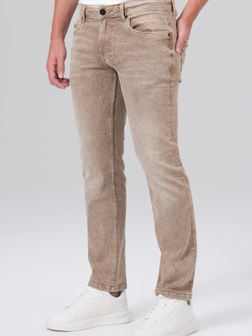 Regular Jean M.O.D MIRACLE OF DENIM en beige