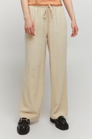 b.young Loose fit Trousers 'BYJOHANNA' in Beige: front