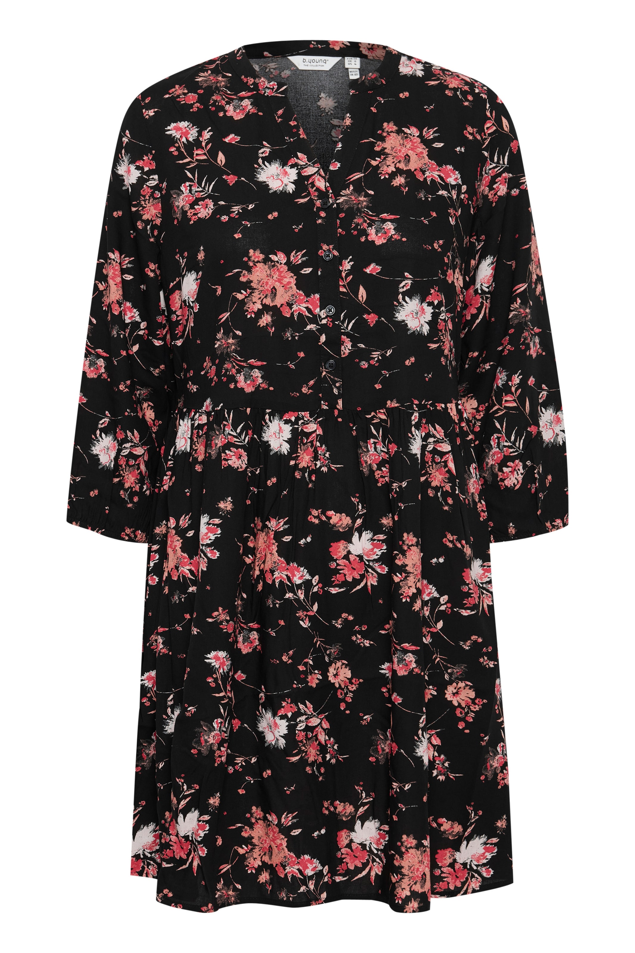 b.young Kleid in mischfarben / schwarz, Produktansicht