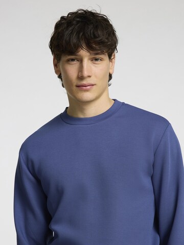SELECTED HOMME Sweatshirt 'SLHManuel' i blå