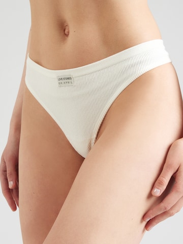 String 'OH APRIL x LOVE Stories - Lima' OH APRIL en blanc : devant