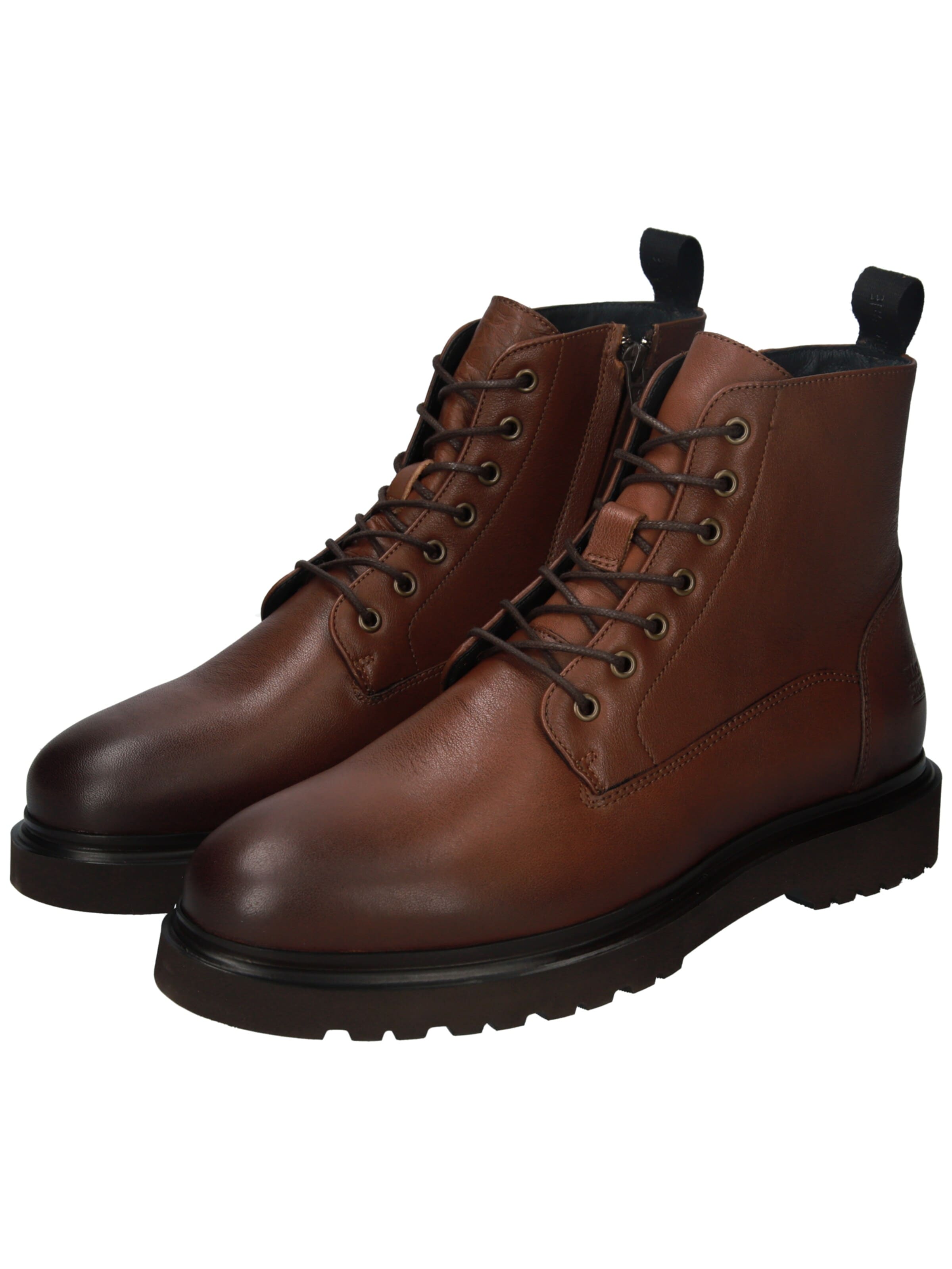 BLACKSTONE Lace-up boots 'BRODY' in Brown