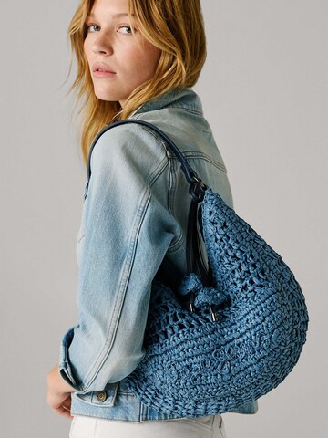 Pepe Jeans Schultertasche 'Ziggy Balm' in Blau