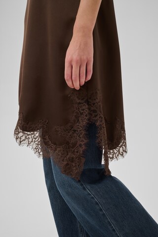 My Essential Wardrobe Jurk 'Brenda' in Bruin