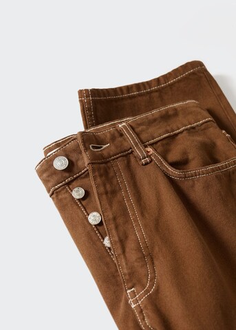 MANGO Loose fit Jeans 'Havana 2' in Brown