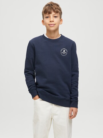 Jack & Jones Junior Sweatshirt in Blue: front