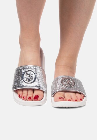 U.S. POLO ASSN. Hausschuh 'IVY002W/5Y3' in Silber
