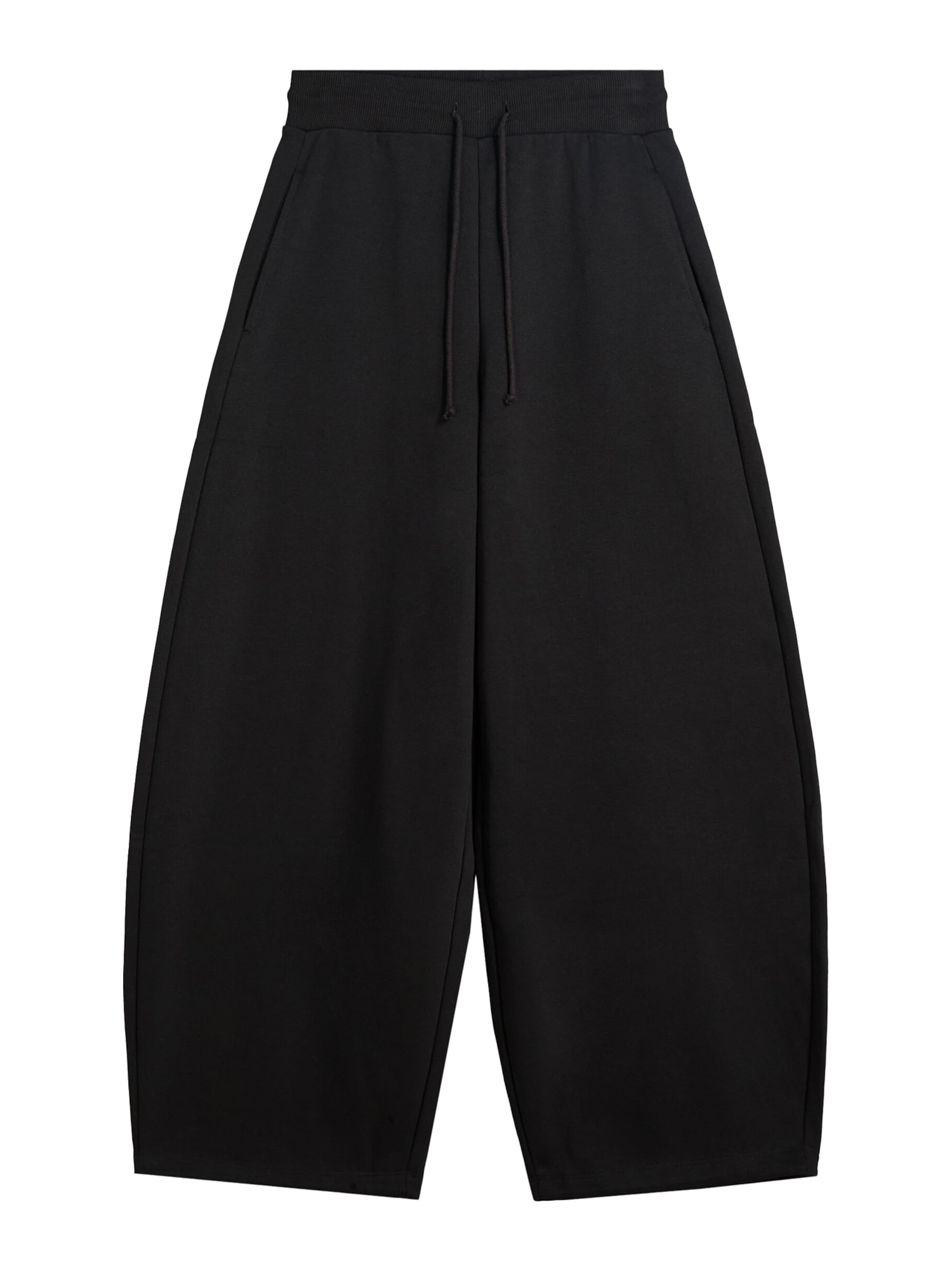 Bershka Pants in Black: front