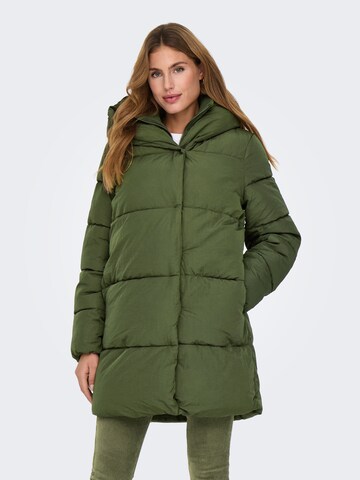 ONLY Winter coat 'ONLSydney Sara' in Green: front