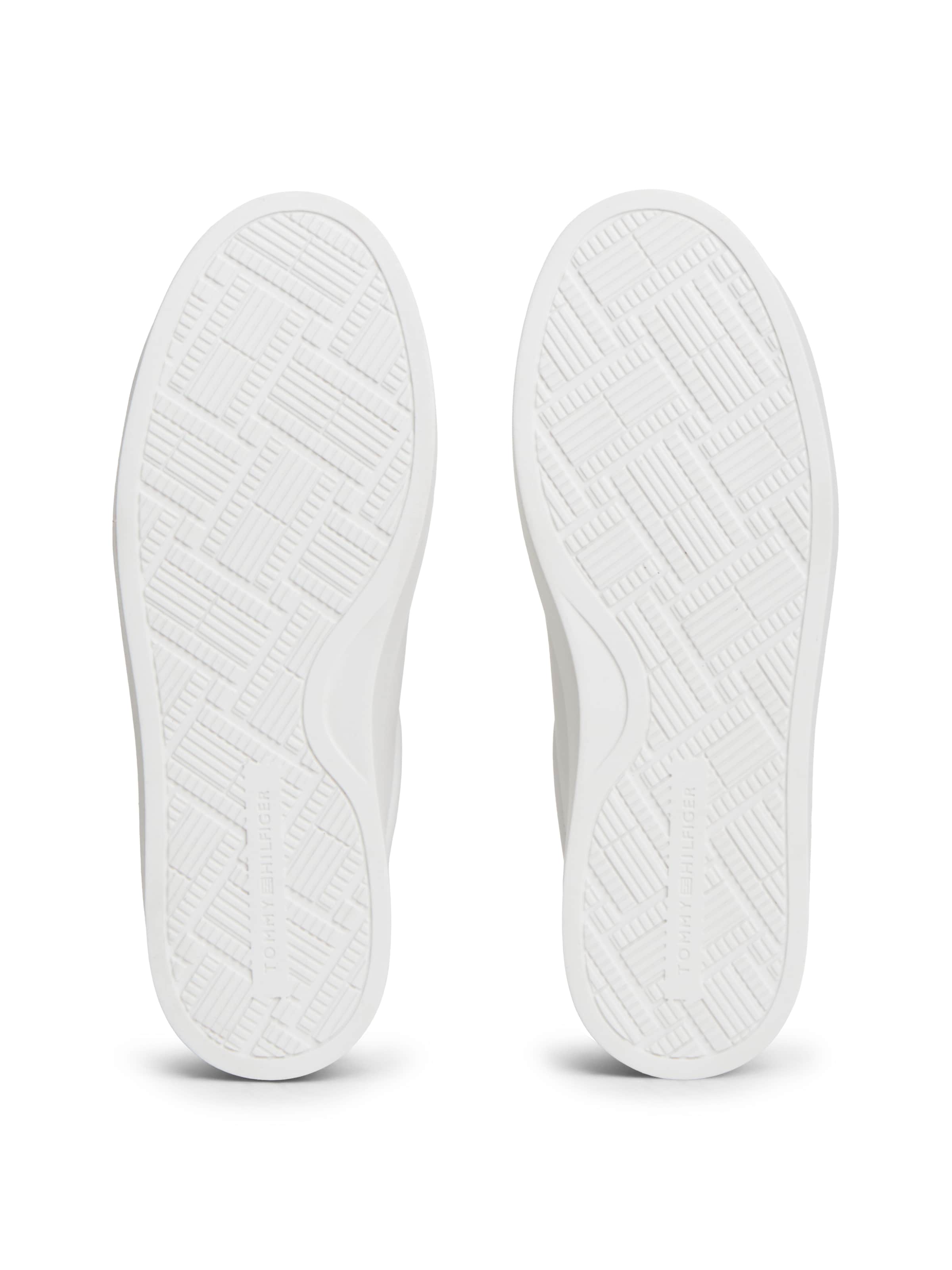 Sneaker low de la TOMMY HILFIGER pe alb