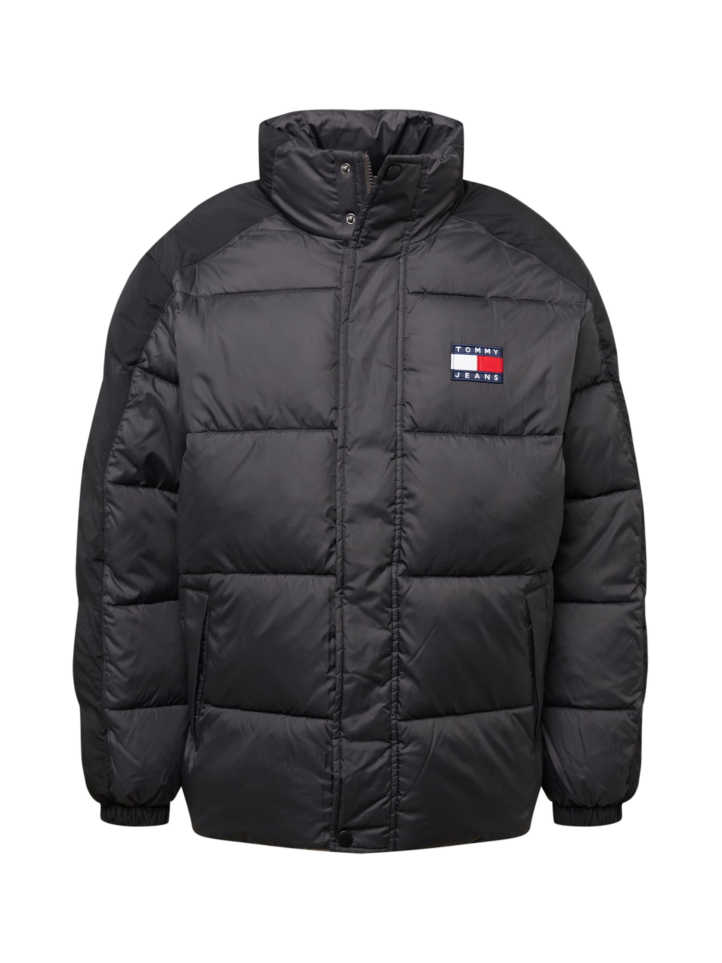 Tommy Jeans Jacke in Schwarz: Vorderseite