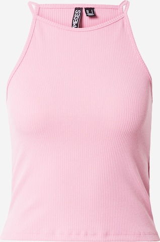 Top 'OSTINA' di PIECES in rosa: frontale