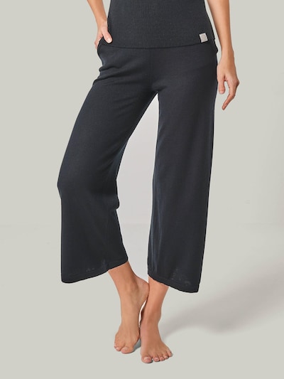 YOU LOOK PERFECT Broek 'CULOTTE DANA' in de kleur Zwart, Productweergave