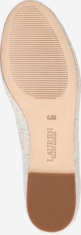 Lauren Ralph Lauren Ballet Flats 'JAYNA II' in White