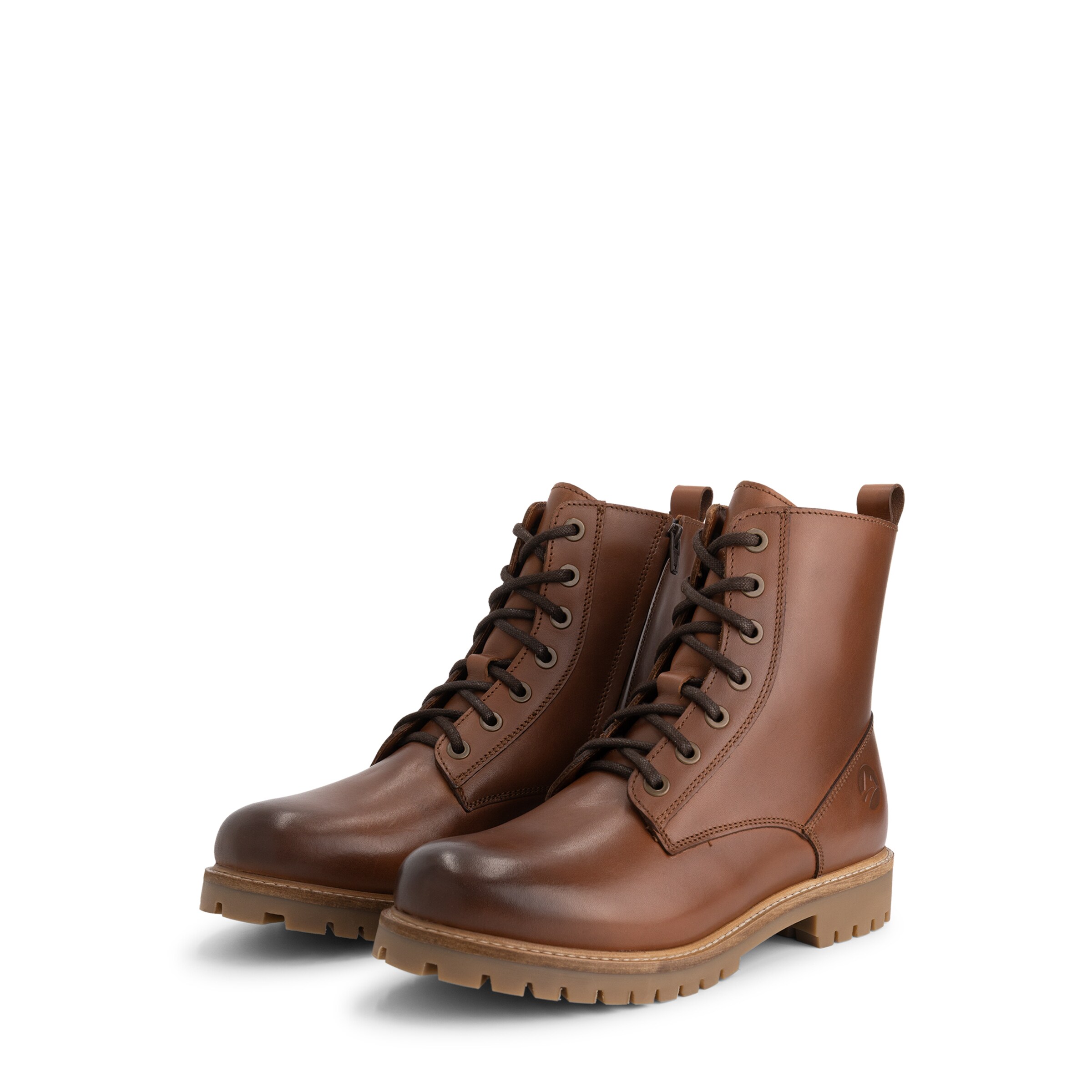 Bottes à lacets 'Kvaloya' Travelin en marron