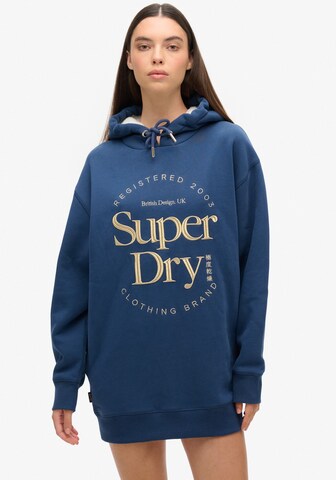 Superdry Dress in Blue: front