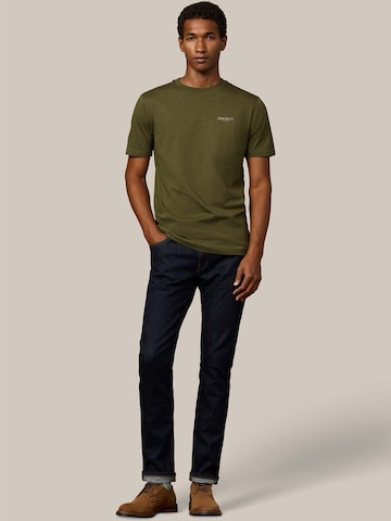 Coupe regular T-Shirt 'Heritage Ess' Hackett London en vert