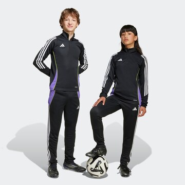 ADIDAS PERFORMANCE Slim fit Workout Pants 'Tiro 24' in Black