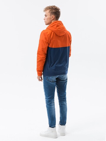 Ombre Between-Season Jacket 'C447' in Orange