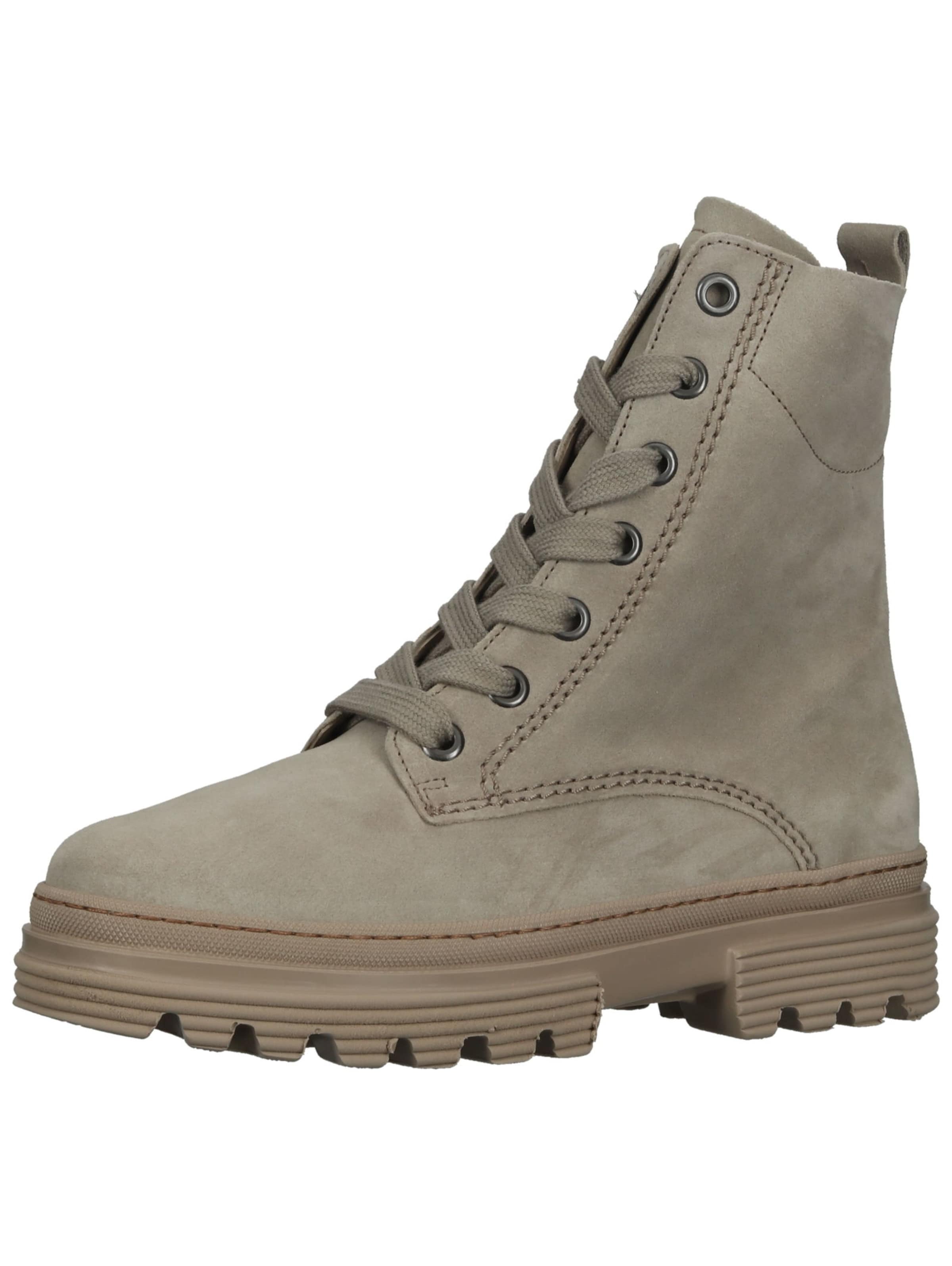 Bottines à lacets GABOR en gris : devant