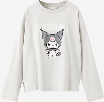 MANGO KIDS Paita 'HKKUROMI' värissä harmaa: etupuoli