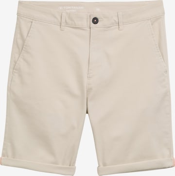 TOM TAILOR Chino trousers in Beige: front