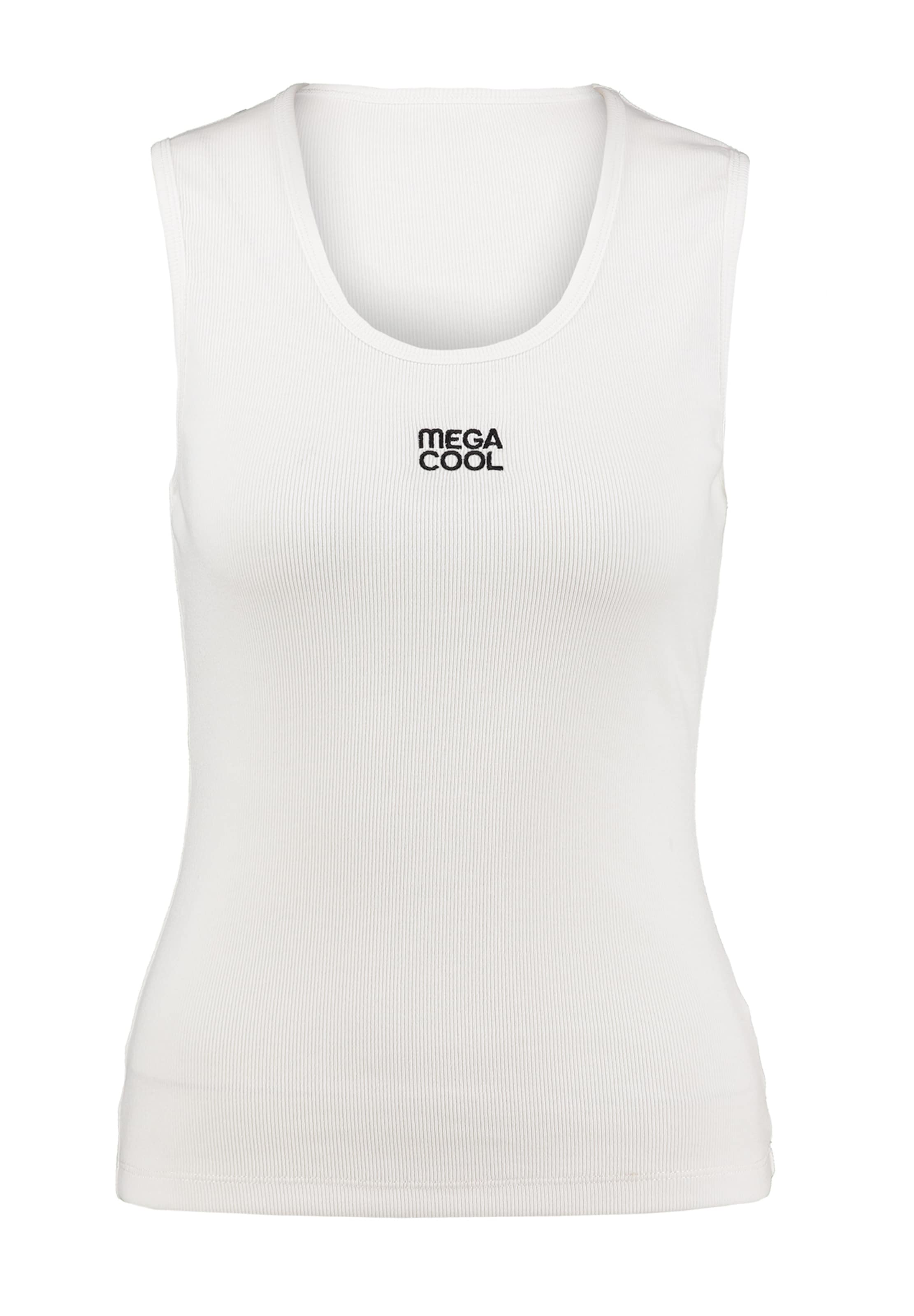 Top 'Mega Cool' di Key Largo in bianco: frontale