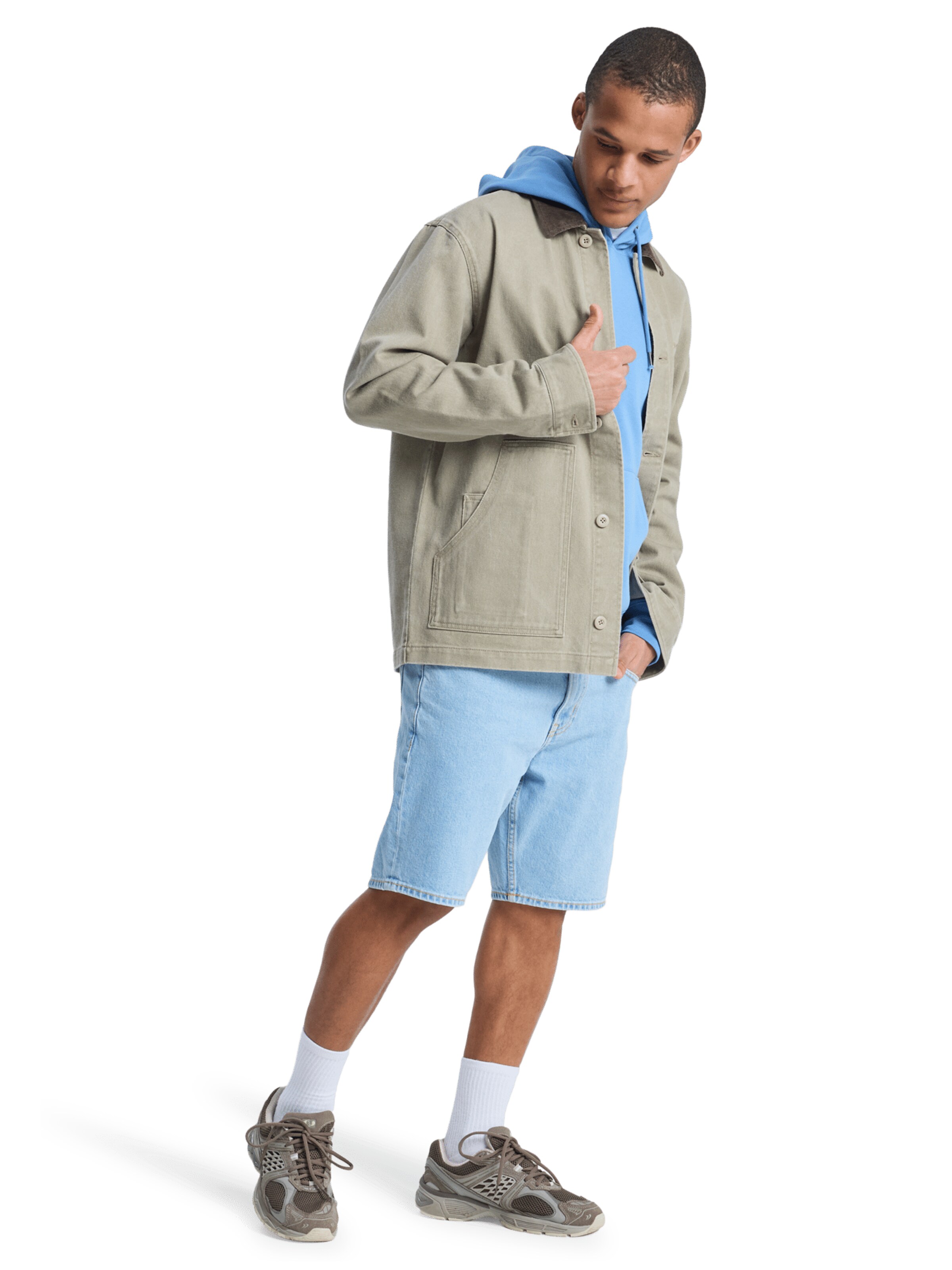 QUIKSILVER Демисезонная куртка в Серый