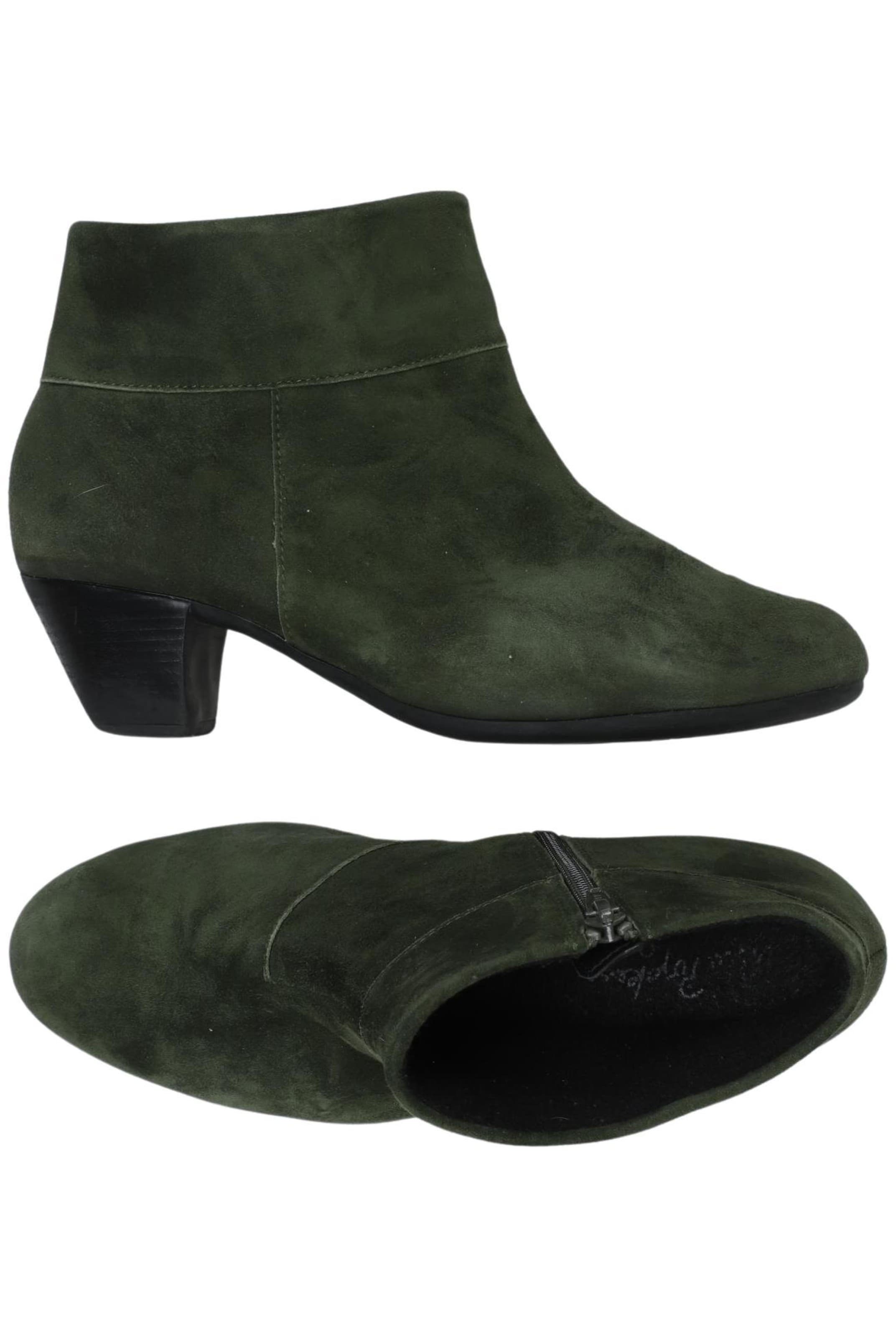 Ulla Popken Dress Boots in 40 in Green: front