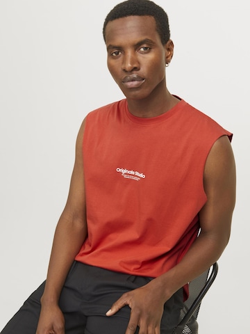 JACK & JONES Bluser & t-shirts 'JORVesterbro' i rød