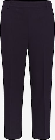 Regular Pantaloni cu dungă 'KA Sakura' de la Kaffe pe albastru: față