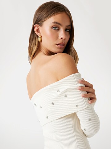 GUESS Knitted dress in White