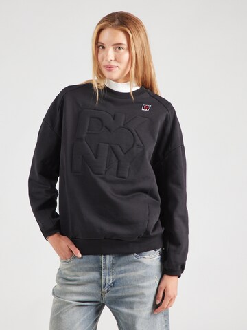 DKNY Sweatshirt in Schwarz: Vorderseite