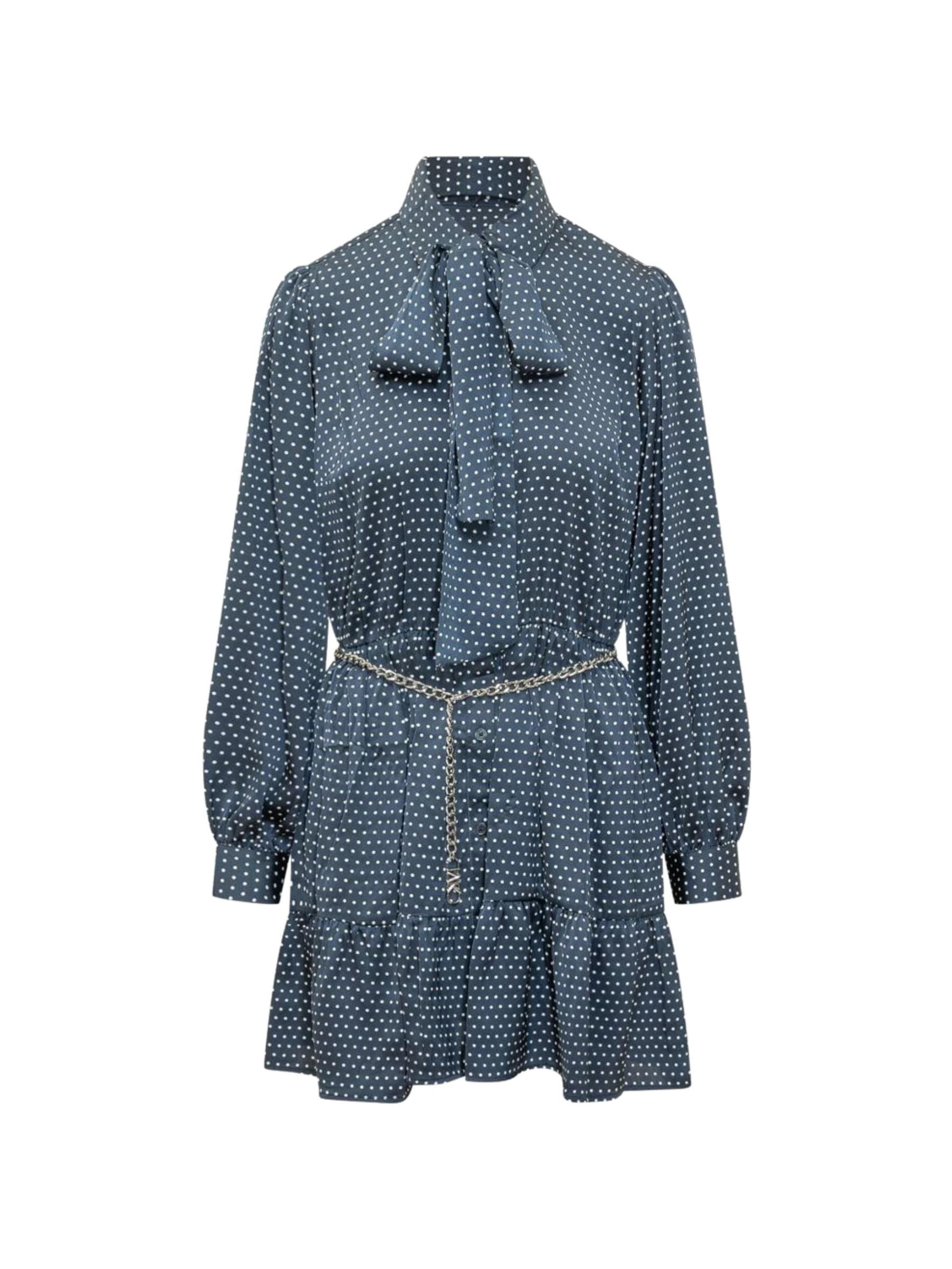 Michael Kors Kleid 'ABITO'‌‌‌ in Blau: Vorderseite