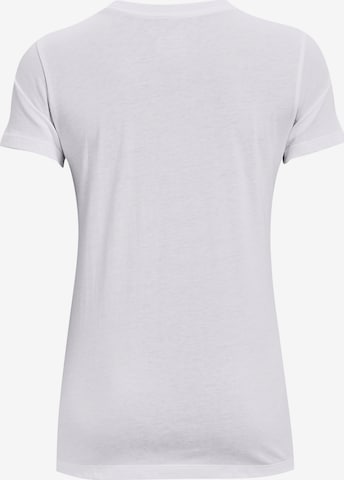 UNDER ARMOUR Функционална тениска в бяло