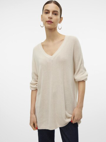 VERO MODA Pullover 'NEWLEXSUN ' in Weiß