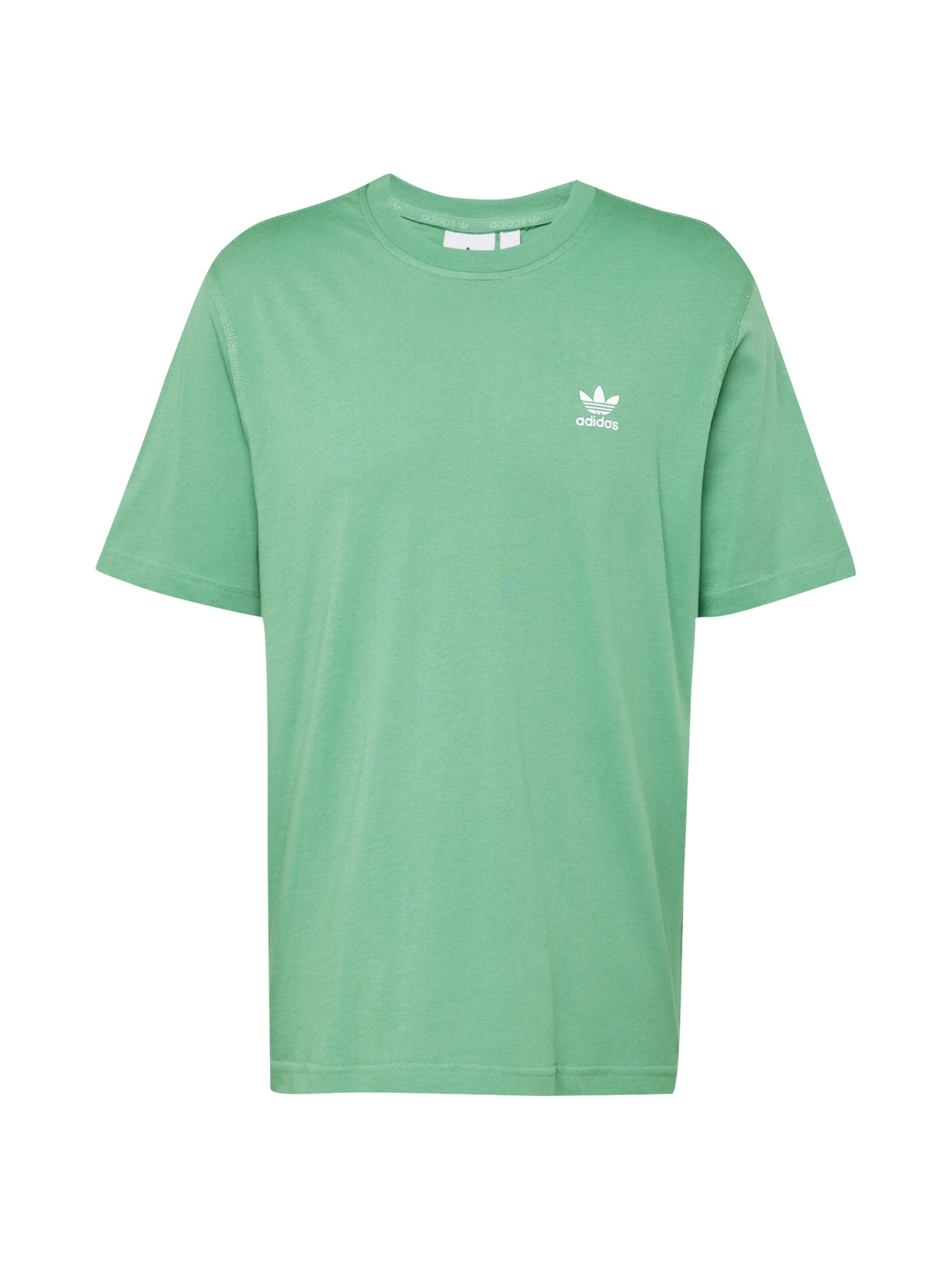 ADIDAS ORIGINALS Shirt 'Trefoil Essentials' in Light green / White, Item view