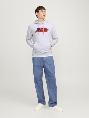 Felpa 'JJTiley' di JACK & JONES in grigio