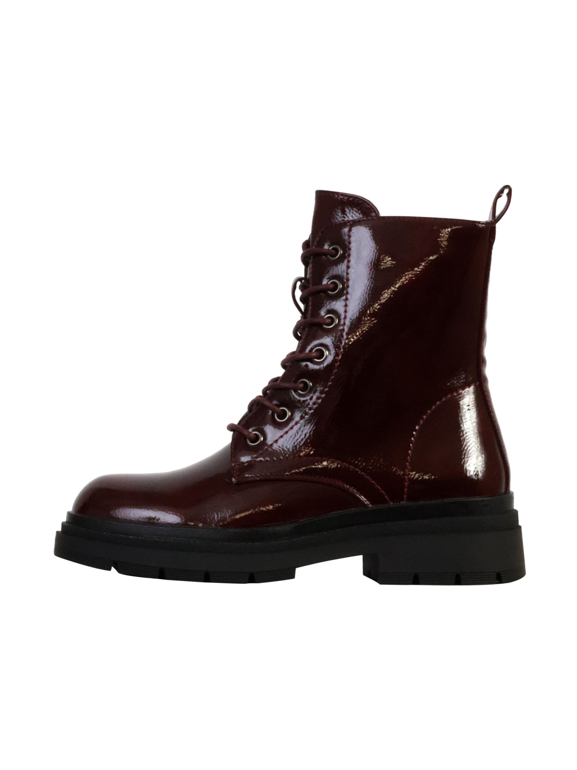 The Divine Factory Booties in Red: front