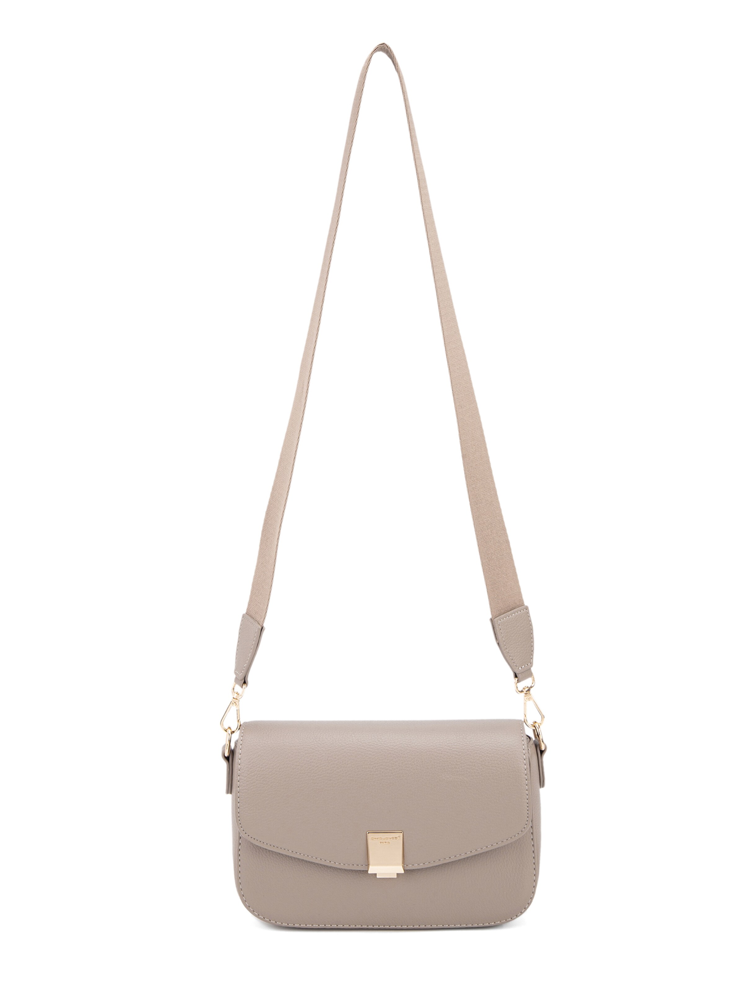 Borsa a spalla 'Borsa a spalla Celestia Elite pelle vegana PU - Chiusura zip' di David Jones in grigio