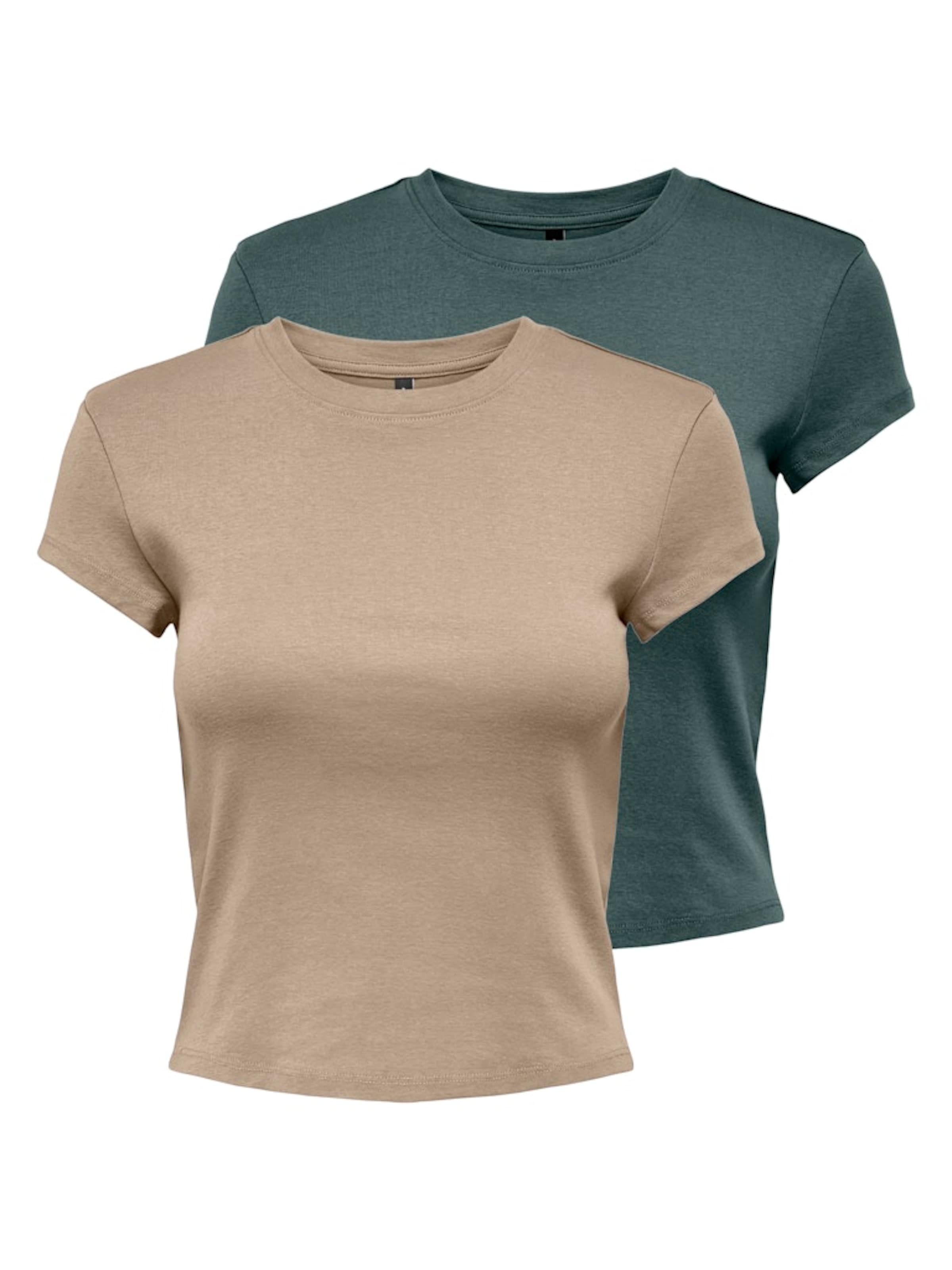 ONLY Shirt in Beige: front